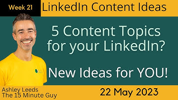 What can I write about on LinkedIn?  Top Tips for LinkedIn Growth for Small Business Owners.
