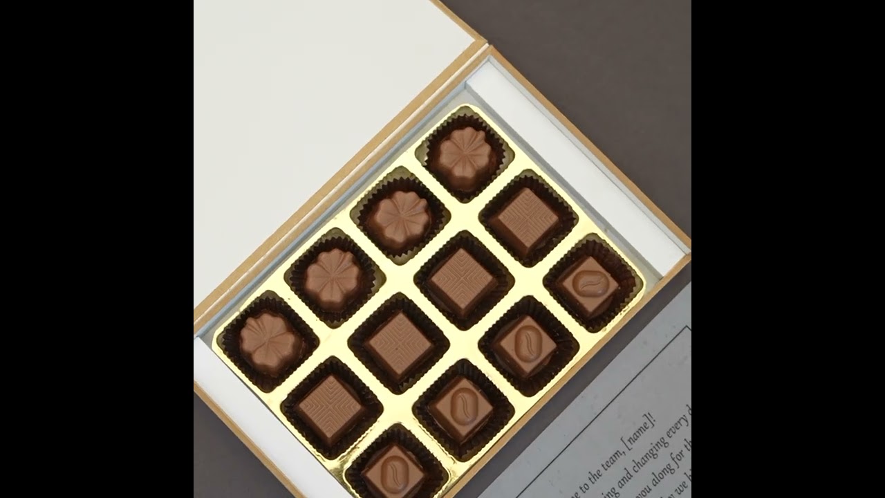 Corporate Diwali Best Gift | 12-piece box of all assorted chocolates ☎️ +91 8595960755