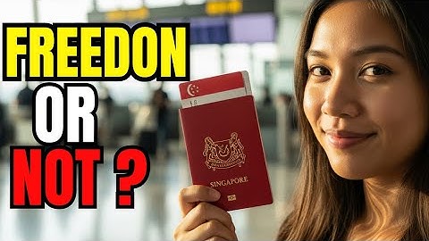 Hij dacht dat een tweede paspoort vrijheid betekende, maar Singapore veranderde van gedachten.