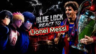 🔥🇧🇷🇺🇸 Blue Lock React to Lionel Messi | Messi vs Algeria | World Cup 2026 | Gacha | Part 1