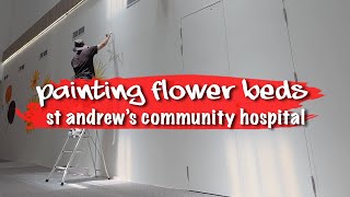 Mural at St Andrew's Community Hospital