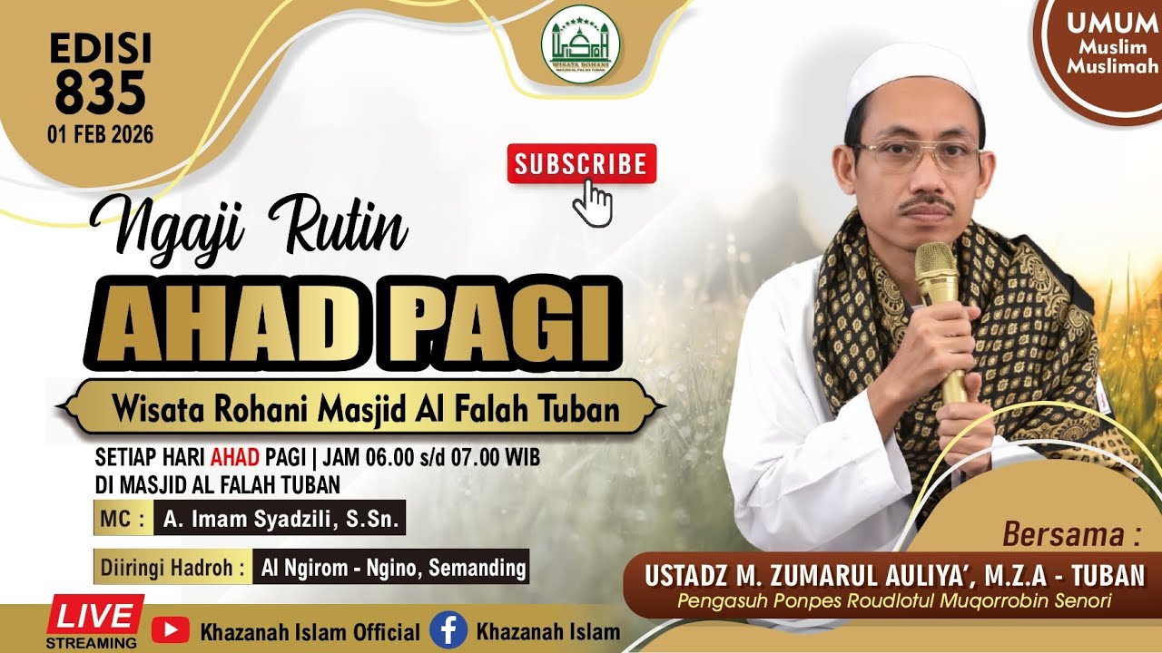 Ustadz M. Zumarul Auliya' dari Senori Tuban