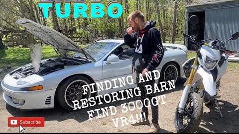 BARN FIND 3000GT VR4 TURBO RESURRECTED FROM THE DEAD!!!
