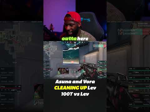 100 THIEVES made LEVIATAN look so easy #valorant