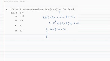 2020-2021 Math Post Mock (CP) Paper 2 Q4