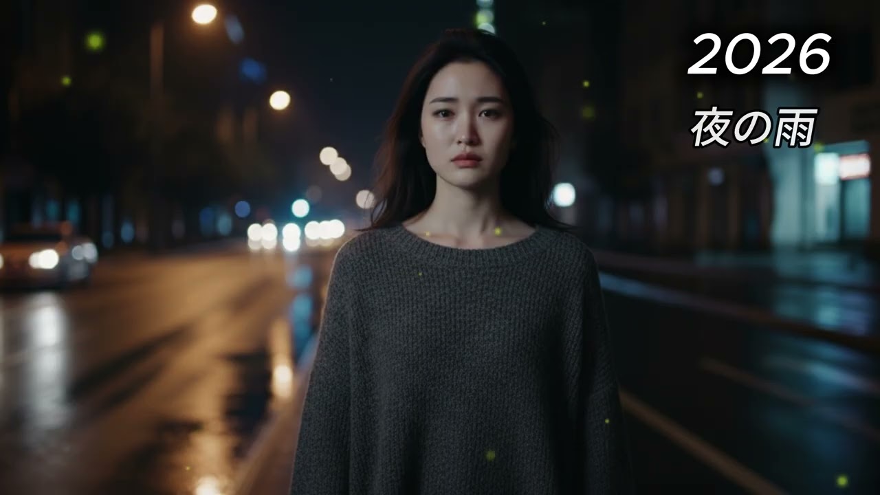夜の雨 2026｜心が壊れるほど切ない失恋ソング 💔 女性ボーカルバラード