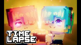 Ram and Rem form Re:Zero | Blockbench Timelapse