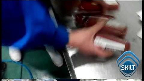 ham sausage surface labeling machine SKILT MACHINERY