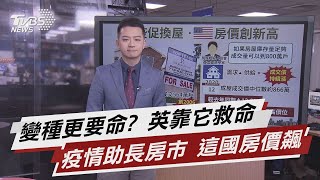 變種更要命 英政府:疫苗仍具抵禦力 商機 居家防疫促換屋 美國房價飆新高【TVBS說新聞】20200124