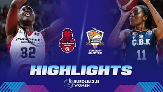 Casademont Zaragoza v CBK Mersin | Quarter-Finals | Highlights | EuroLeague Women 2023