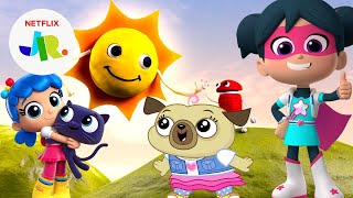 'Good Good Day' Kids Appreciation Song w/ StarBeam, Mighty Little Bheem, & More! Netflix Jr Jams Resimi