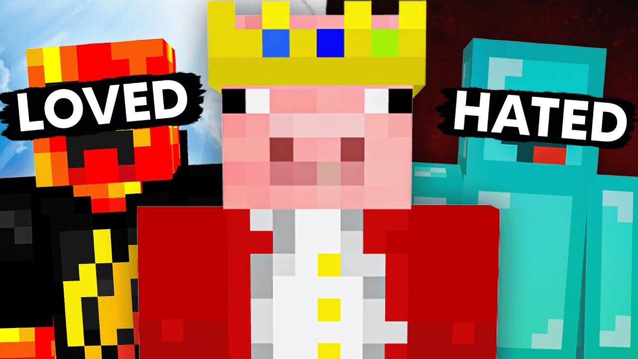 Most Loved VS Most Hated Minecraft YouTubers