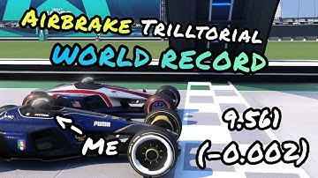 Trackmania 2020 - Beginner Tutorial - Airbrake Trilltorial #5 | World Record (9.561)