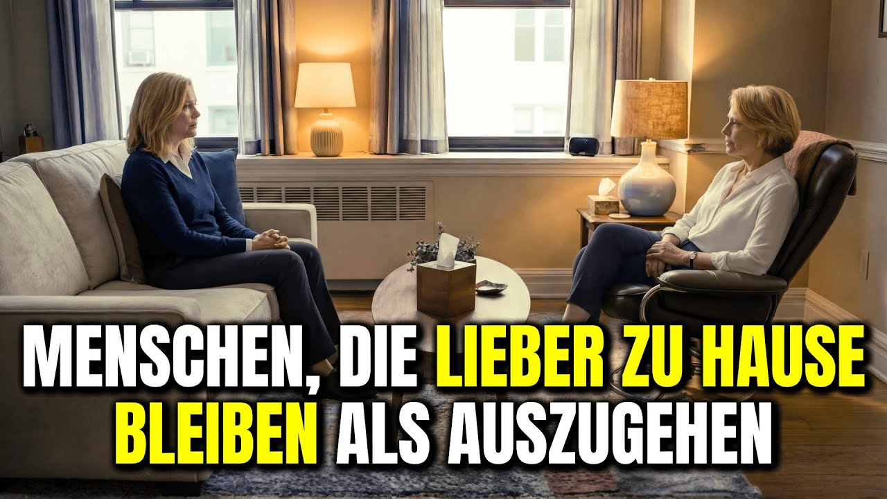 Die Psychologie derer, die gerne zu Hause bleiben – sie verstand das alles.
