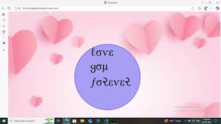 "💖 DHTML Web Design Tutorial | Love Photo Theme for Website" | @KarandeepKaur-h4i