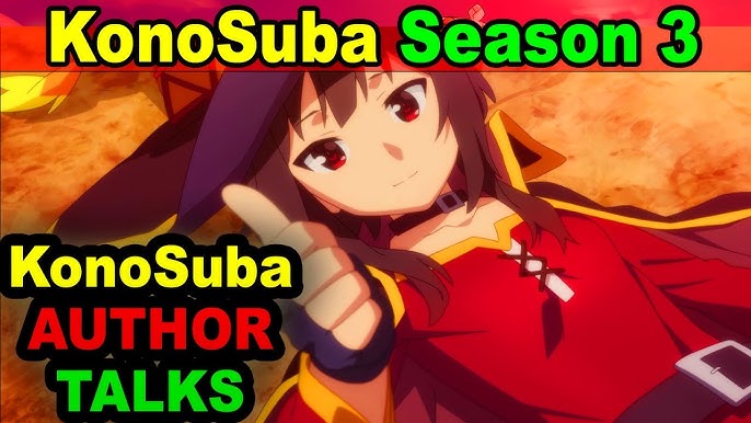 Kono Subarashii Sekai ni Shukufuku wo! Season 3 and Megumin Spin-off Anime  Announced - Otaku Tale