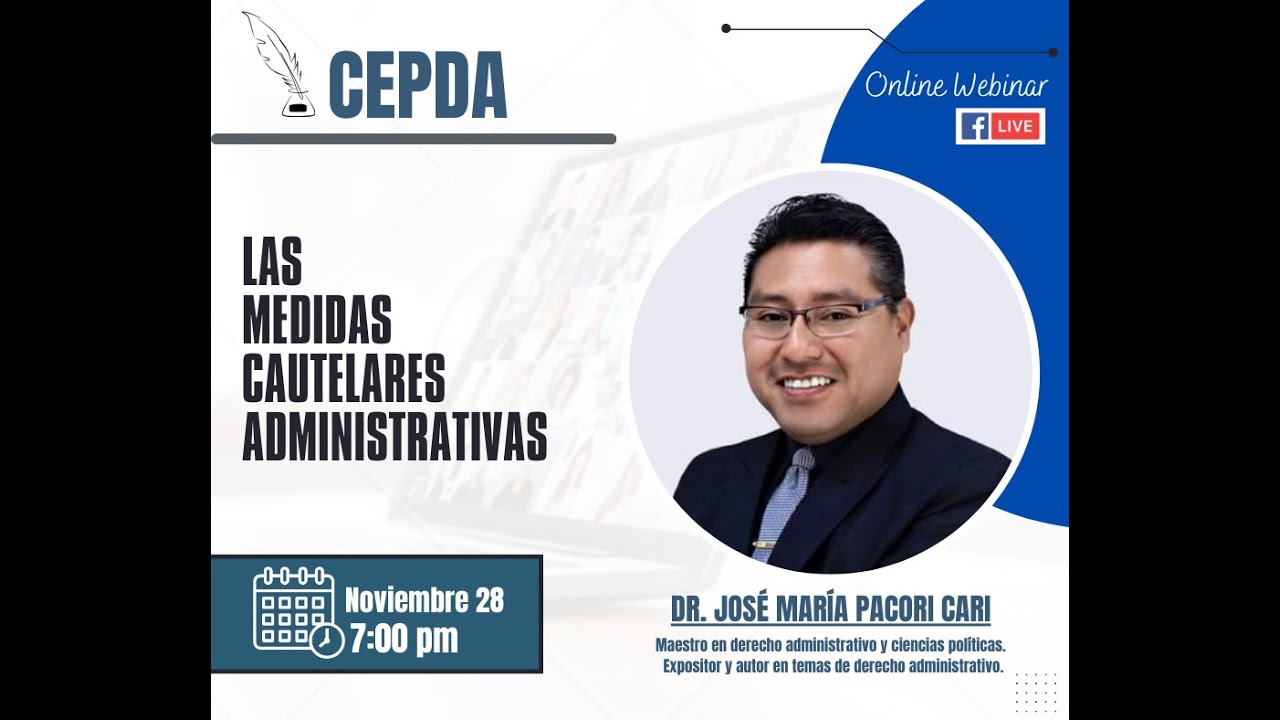 Las medidas cautelares administrativas - CEPDAPERU