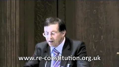 Professor Iain McLean - Entrenchment of a written ...