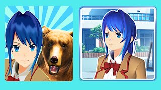ANIMAL SCHOOL SIMULATOR VS SCHOOLLIFE SIMULATOR ! screenshot 5