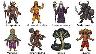 Every Demon in Hindu Mythology Explained in 32 Minutes
