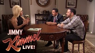 Jimmy Kimmel \& Guillermo Get a Reading From the Long Island Medium