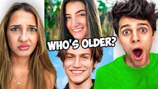 Guess Who's Older Tiktoker Edition!