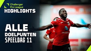ALLE DOELPUNTEN  ⚽🤩 Challenger Pro League Highlights GD11