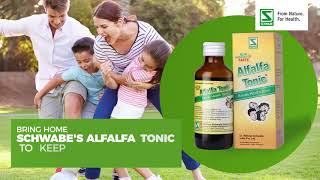 Boost up your family members' immunity with Schwabe’s Alfalfa Tonic screenshot 2