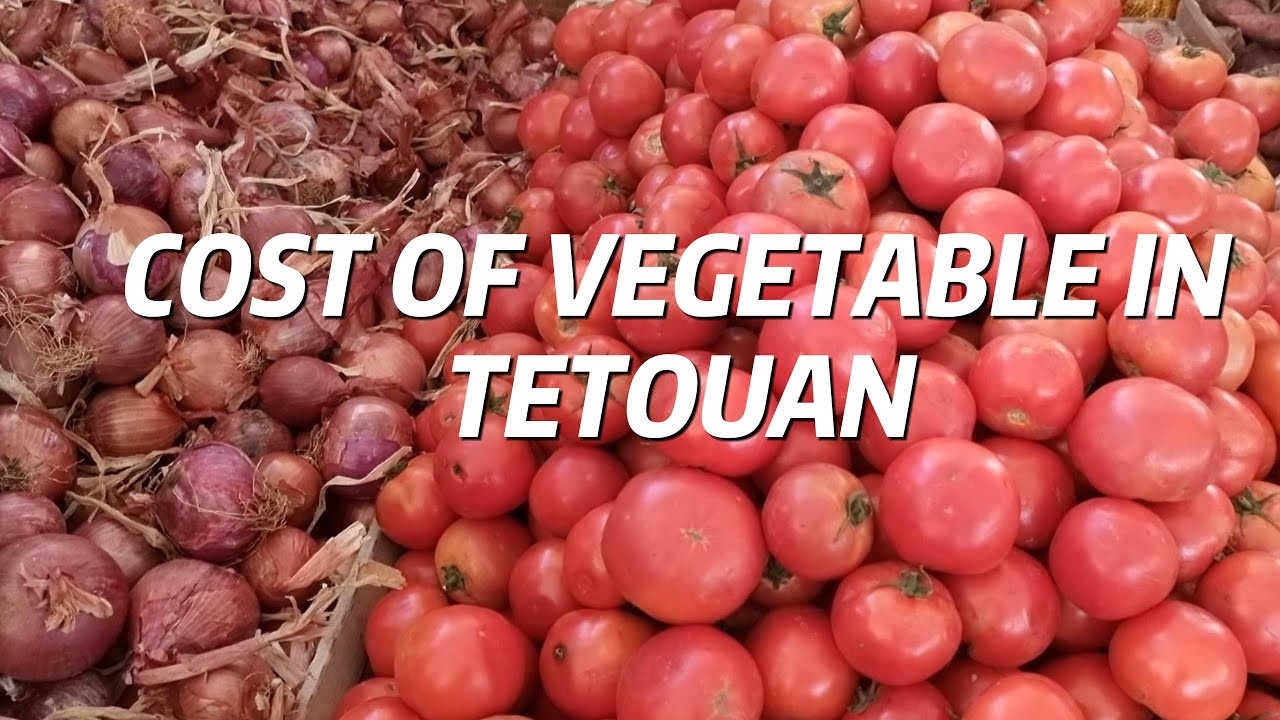 MOROCCO: VEGETABLE MARKET - #TETOUAN