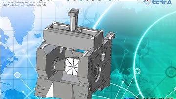 Animation HYUNDAI Machine XF6300 Using ZW3D