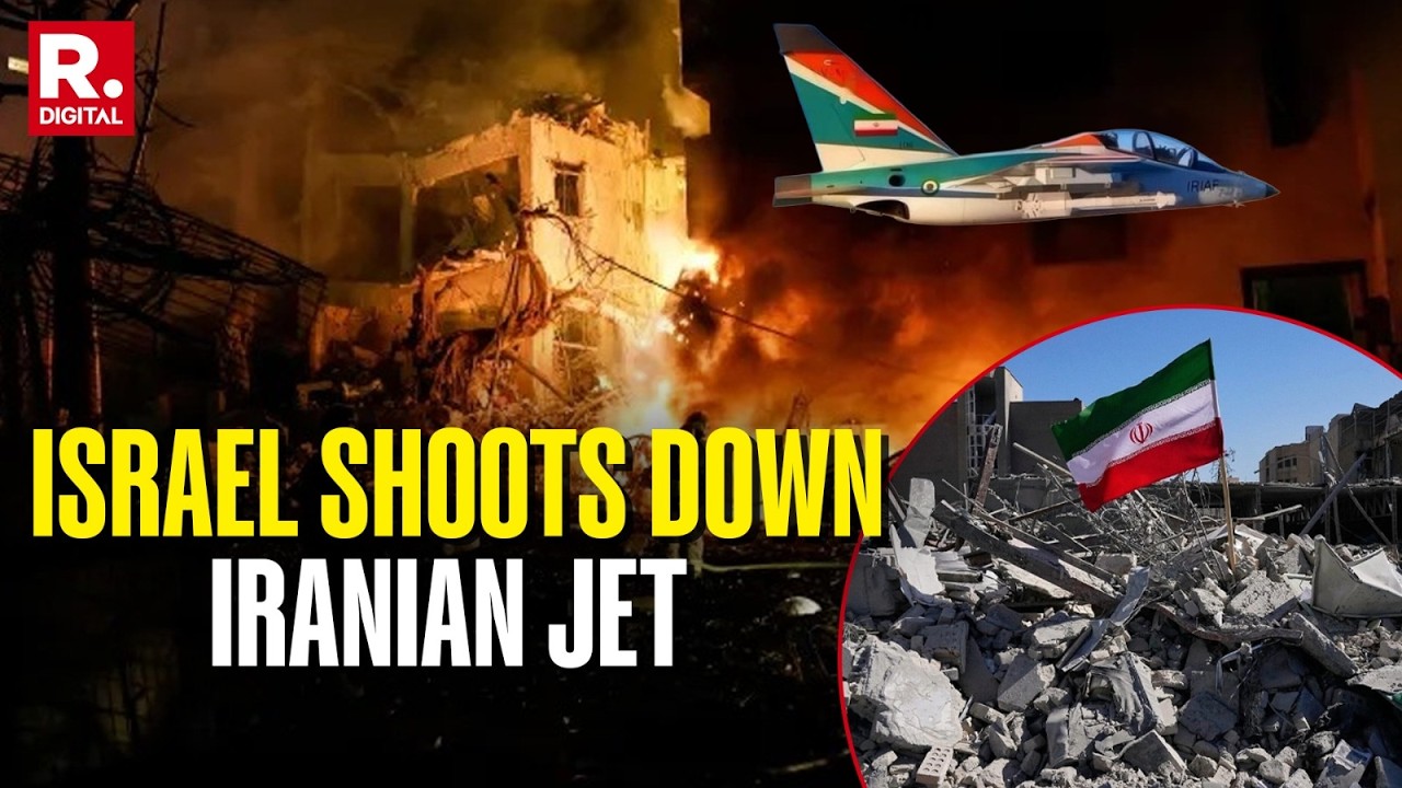 US-Israel Iran War: IDF's F-35I “Adir” Fighter Jet Shoots Down Iranian YAK-130 Jet | Breaking