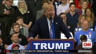 Sanders and Clinton Say Trump is Inciting Violence at Rallies