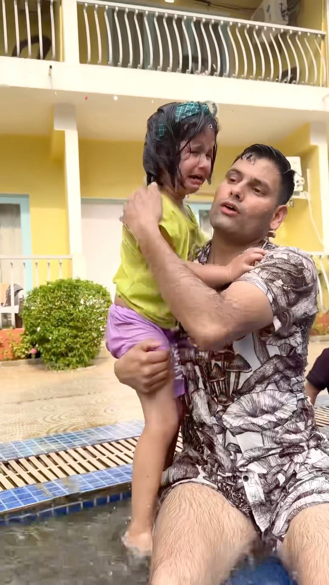 Dad save his daughter ??#shorts