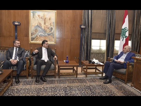 في عين التينة سلسلة لقاءات للرئيس بري 