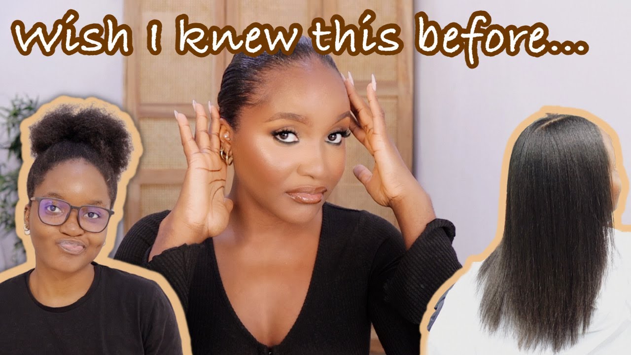 RELAXED MY 4c HAIR AFTER 5 YEARS - 9-MONTH UPDATE! | LESSONS & REGRETS *before & after pics*