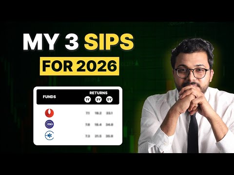 My 3 Sips For 2026 | Best Sip Plans For 2026 | Mutual Funds | Lumpsum Investment | Sip In Silver