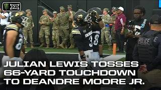 Julian Lewis Tosses 66-Yard TD to DeAndre Moore Jr. | 2026 Monster Energy Big 12 Football