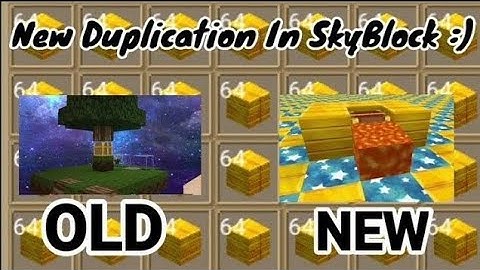 Blockmango skyblock duplication glitch