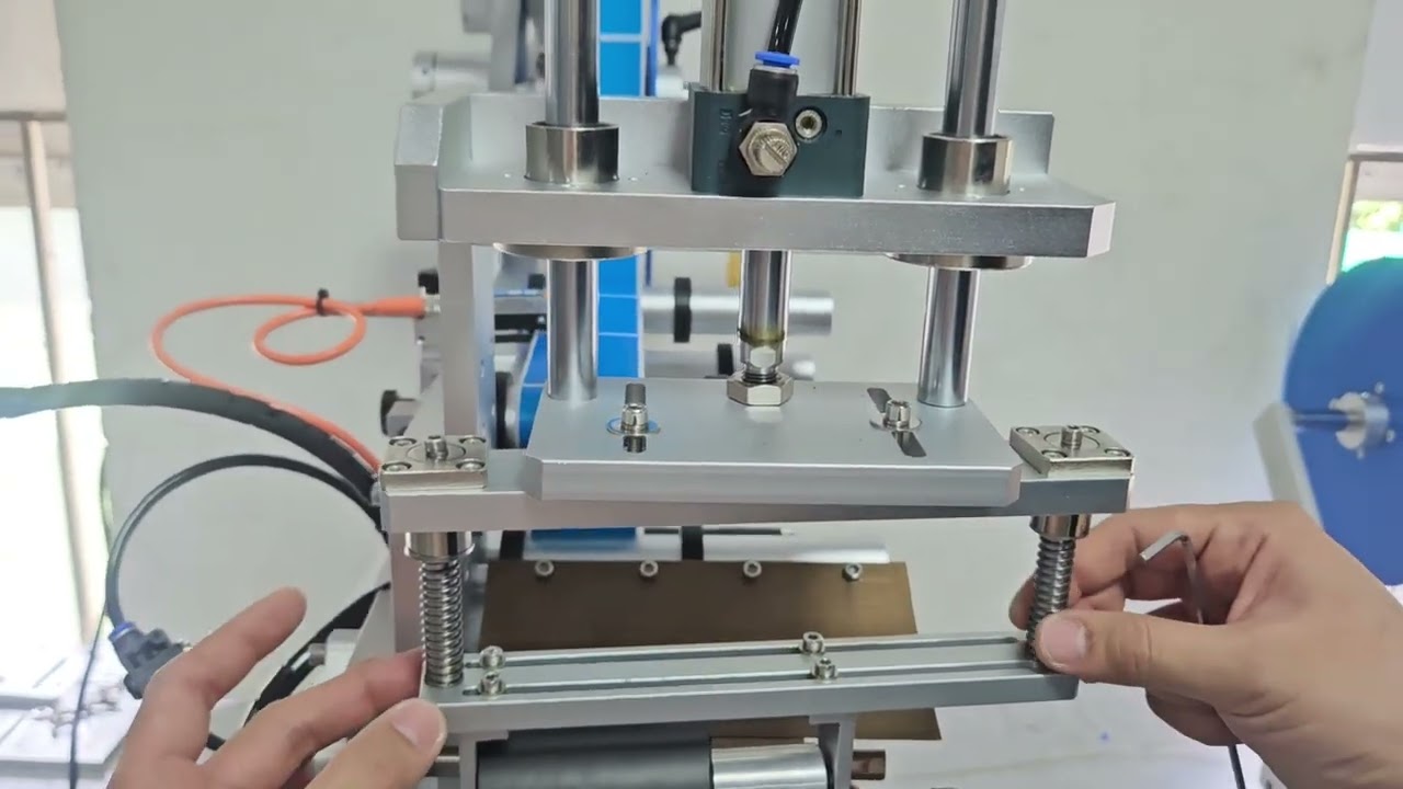 adjustment video 3 benchtop wrap around label applicator for plastic cups Sri Lanka 