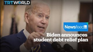 Biden announces student debt relief plan screenshot 4