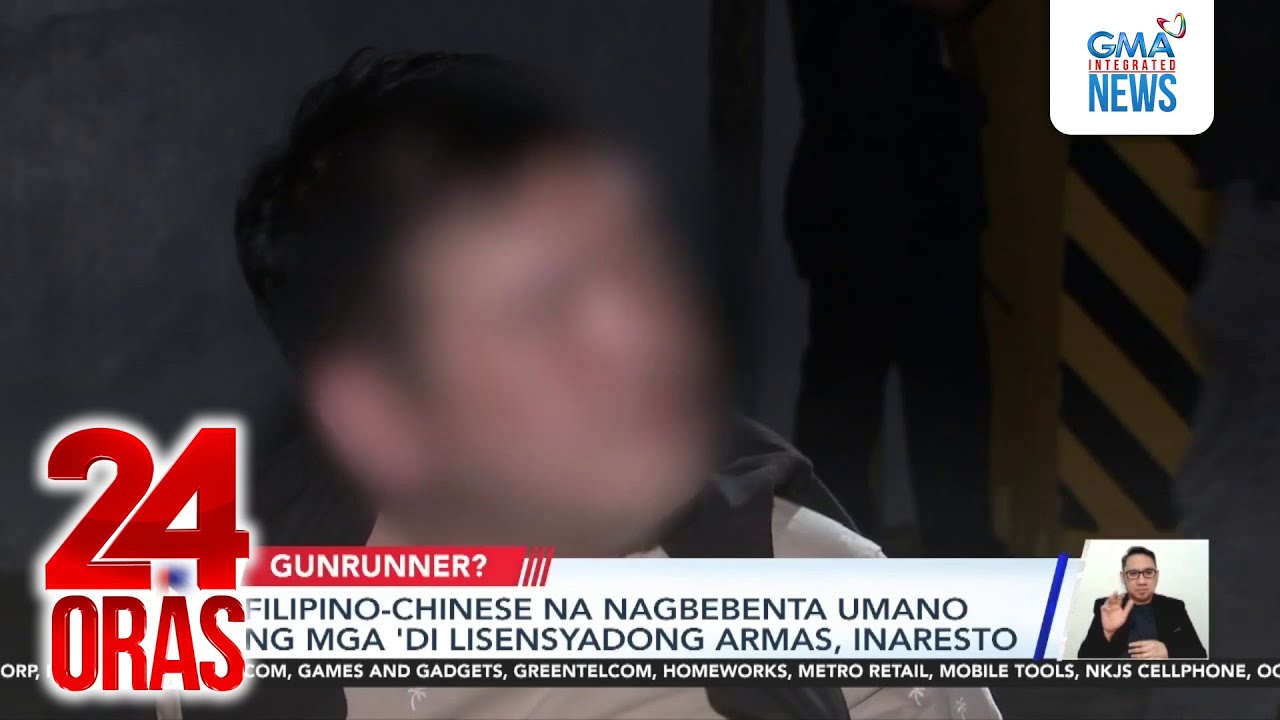 Filipino-Chinese na nagbebenta umano ng mga ‘di lisensiyadong armas, inaresto | 24 Oras