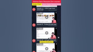 akshay saini namaste react free, namaste node js free, namaste frontend system design #shorts