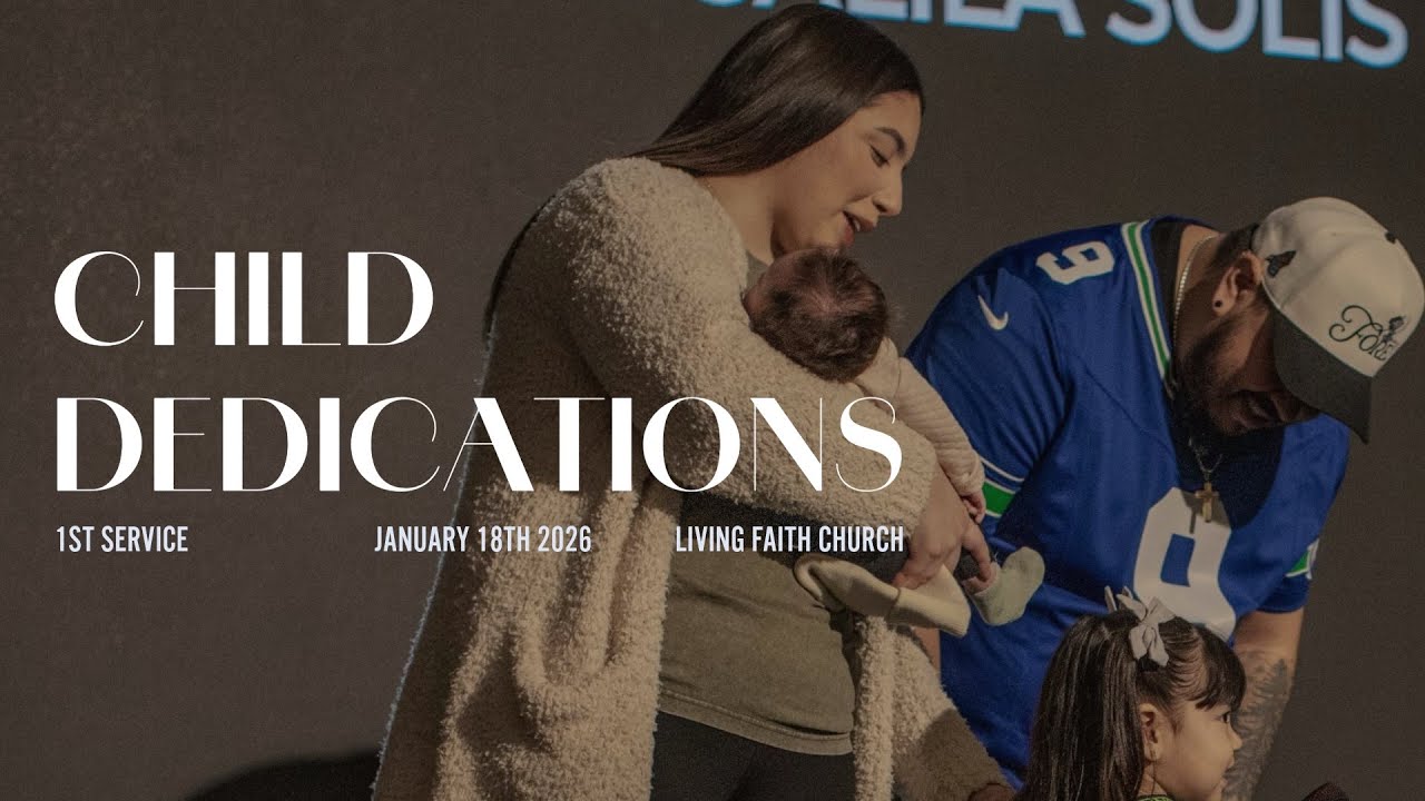 CHILD DEDICATION (01/18/26) | 1ST SERVICE