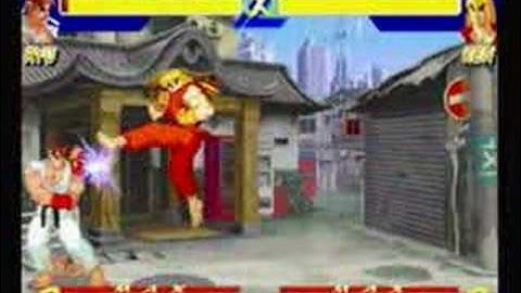 Street Fighter Alpha intro