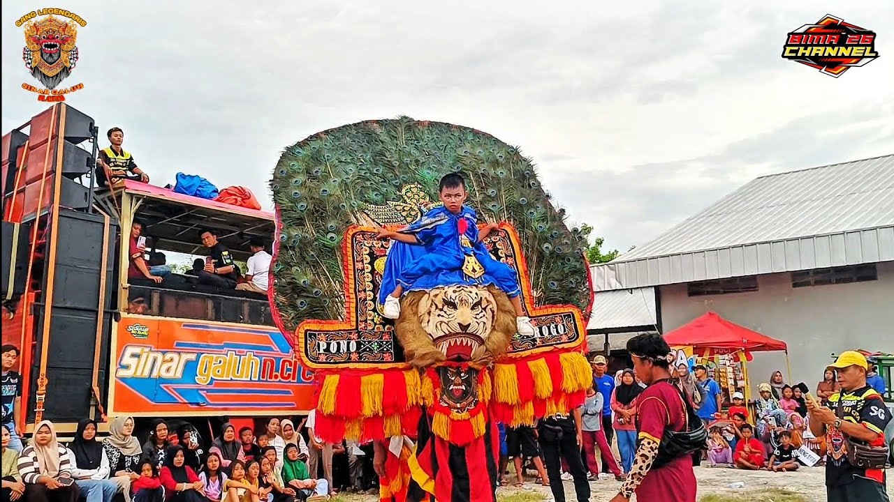 Reog Ponorogo Dance || SINAR GALUH N.CITA || Wednesday, December 17, 2025 || Show Lampean_Lemahab...