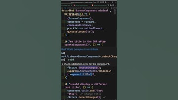 Manually trigger the change detection using fixture detectchanges in Unit Testing