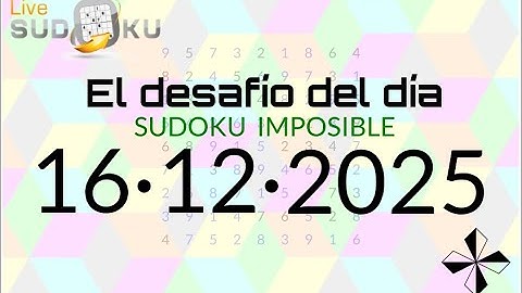 El desafío del día  16/12/2025