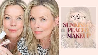 Sunkissed Peachy makeup, the ultimate warm weather transition screenshot 4