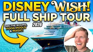 Disney Wish  Ship Tour 2026  Every Deck Secrets And Honest Review
