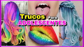 LOS MEJORES TRUCOS Y TIPS PARA ADOLESCENTES | 10 IDEAS | NatyGloss